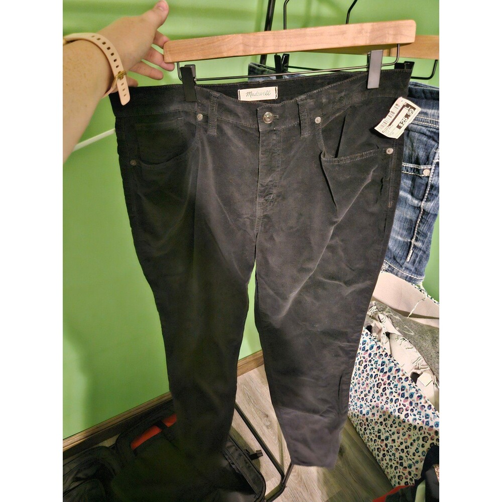 Jeans madewell high riser size 32 black pants